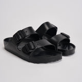 Sandalo arizona in gomma donna 129423 BLACK BIRKENSTOCK 