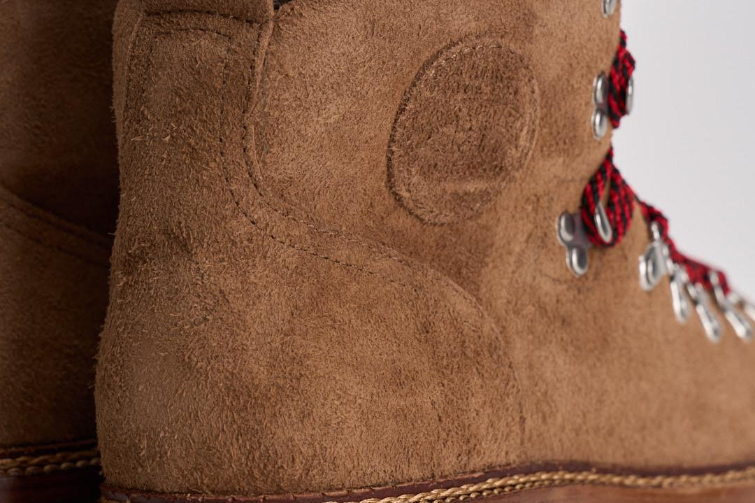 Stivaletto uomo in suede marrone 812974118 001 RALPH LAUREN 