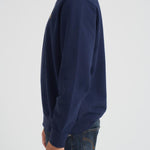 Felpa uomo girocollo blu 710P01523 002 RALPH LAUREN 