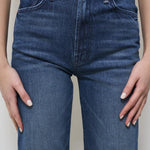 Jeans donna in denim scuro 109471296 WCH MOTHER 
