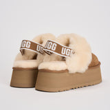 Ciabatta donna Funkette chestnut 1113474 CHESTNUT UGG 