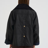 Giacca donna Catton Wax in cotone cerato verde LWX1333 BK71 BARBOUR 