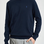 Maglia uomo girocollo blu 710684957 001 RALPH LAUREN 