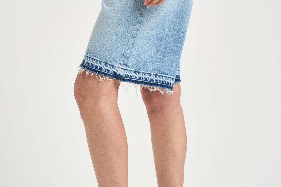 Bermuda donna Lulu in denim chiaro LULU 8819SKYBLUE ICON DENIM 