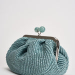 Clutch donna Pasticcino Bag small celeste PALMAS 001 MAX MARA 