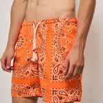 Costume uomo bandana arancione BANDANNAROUN 8501 MC2 SAINT BARTH 