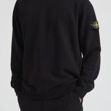 Felpa uomo girocollo nera 6100028 S0A20V0029 STONE ISLAND 