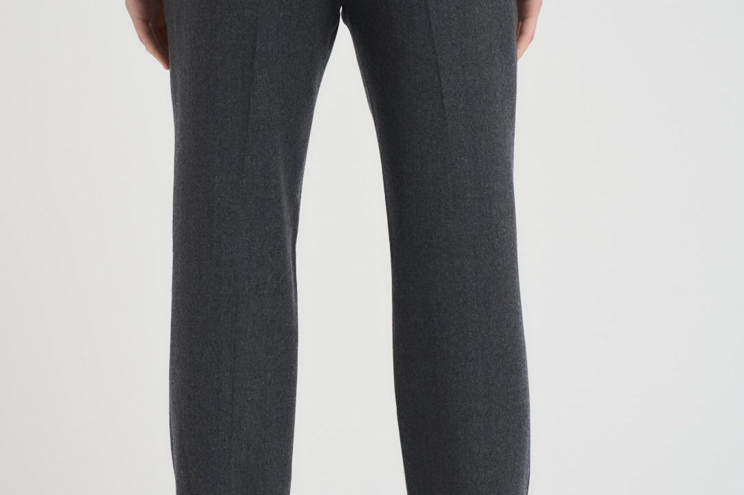 Pantalone uomo chino grigio scuro RETRO RD5470DK GREY BERWICH 