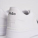 Sneakers uomo Masters Court bianche 809891791 009 RALPH LAUREN 