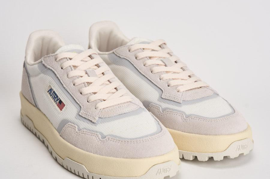 Sneakers uomo Wildpace bianco e beige LDLM AK01 AUTRY 