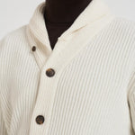Cardigan uomo glasgow bianco GLASGOW WL10 MC2 SAINT BARTH 
