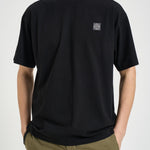 T-shirt uomo girocollo nera 2100030 S0115V0029 STONE ISLAND 