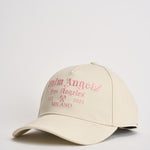 Cappello uomo con stampa panna BL00CO Z09921 PALM ANGELS 
