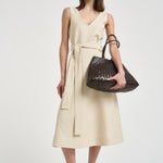 Abito donna midi panna D726155 RAISA26003 P.a.r.o.s.h. 