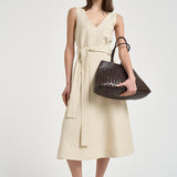 Abito donna midi panna D726155 RAISA26003 P.a.r.o.s.h. 