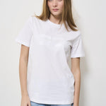 T-shirt donna girocollo bianca MA002 270 ELISABETTA FRANCHI 