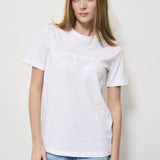 T-shirt donna girocollo bianca MA002 270 ELISABETTA FRANCHI 