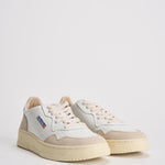 Sneakers donna medalist low in suede e bianca AULW LS33 AUTRY 
