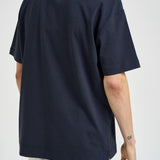 T-shirt uomo Joel girocollo blu notte M22300126 SALUTE SAMSØE SAMSØE 