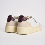 Sneakers donna medalist low in suede e bordeaux. AULW LS18 AUTRY 