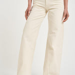 Jeans donna Brie in denim panna 12211 CREAM ANINE BING 