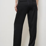 Pantalone donna Kendry in raso nero PA0522FA C1J04I01BK ISABEL MARANT 