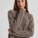 Maglia donna Lexia tortora 2025374 TRUFFLE LISA YANG 