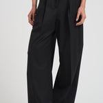 Pantalone donna wide leg nero D232492 LILIUXY013NERO P.a.r.o.s.h. 