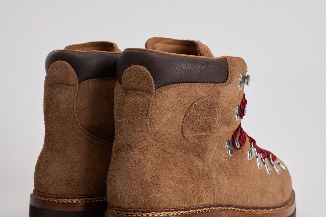 Stivaletto uomo in suede marrone 812974118 001 RALPH LAUREN 