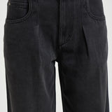 Jeans donna dritto in denim nero PA0554FA B1H07I02FK ISABEL MARANT 