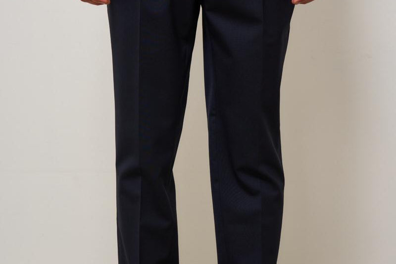 Pantalone uomo gamba dritta blu ARECHI 248978 SANTANIELLO 