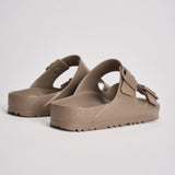 Sandalo arizona in gomma donna 1030466 GRAY TAUPE BIRKENSTOCK 