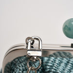 Clutch donna Pasticcino Bag small celeste PALMAS 001 MAX MARA 
