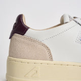 Sneakers donna medalist low in suede e bordeaux. AULW LS18 AUTRY 