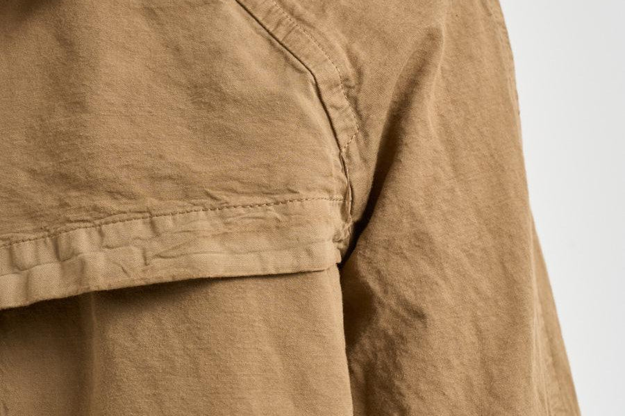 Trench donna corto doppiopetto cammello S1183 191 BAZAR DELUXE 