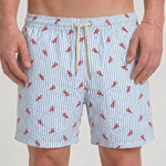 Costume uomo Aragosta a righe azzurro WATERLOB 30 MC2 SAINT BARTH 