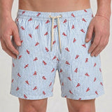 Costume uomo Aragosta a righe azzurro WATERLOB 30 MC2 SAINT BARTH 