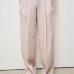 Pantalone donna wide leg rosa GWP01203 P00196525235 GOLDEN GOOSE 