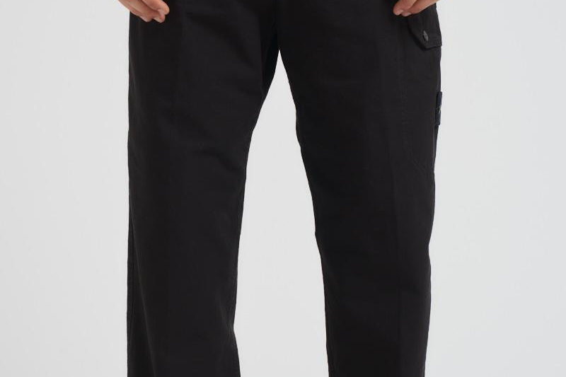 Pantalone uomo cargo nero 3100011 S0211V0029 STONE ISLAND 