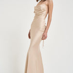Abito donna lungo beige 16196 BEIGE ACTUALEE 