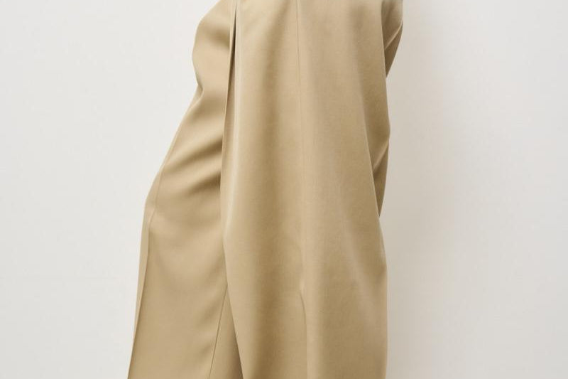 Pantalone donna wide-leg beige GWP01203 P00117015272 GOLDEN GOOSE 