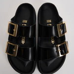 Sandali donna Arizona Droplet Buckle nero 1029353 BLACK BIRKENSTOCK 