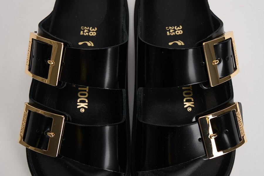 Sandali donna Arizona Droplet Buckle nero 1029353 BLACK BIRKENSTOCK 