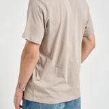 T-shirt uomo girocollo beige TS726A 904 C.P. COMPANY 