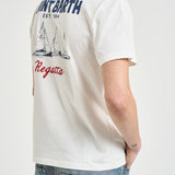 T-shirt uomo girocollo bianca Regatta SAILBOAT 10 MC2 SAINT BARTH 