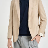 Giacca uomo monopetto beige 2837 651661 L.B.M. 