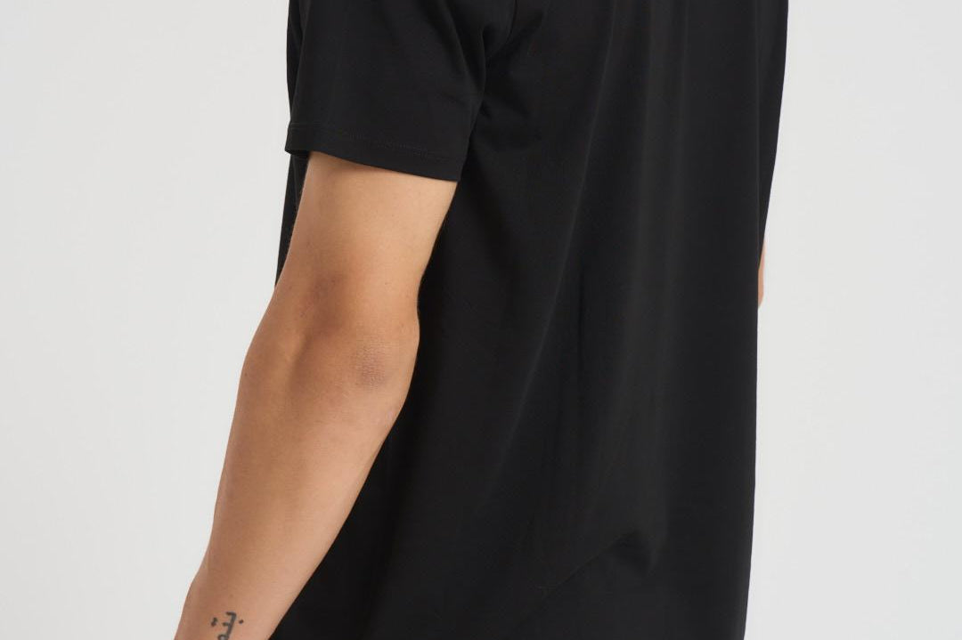 T-shirt uomo girocollo nero TH6709 031 LACOSTE 