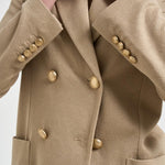 Giacca donna doppiopetto sabbia FD3961 9149 CIRCOLO 1901 
