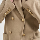 Giacca donna doppiopetto sabbia FD3961 9149 CIRCOLO 1901 