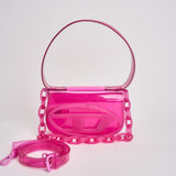 Borsa a spalla donna fuxia X08396 P8763T4222 DIESEL 